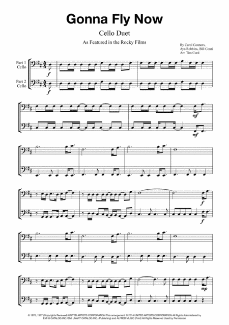 Gonna Fly Now (arr. Tim Curd)