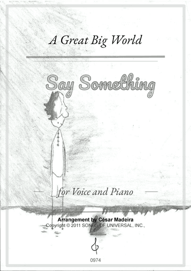 Say Something (arr. César Madeira)