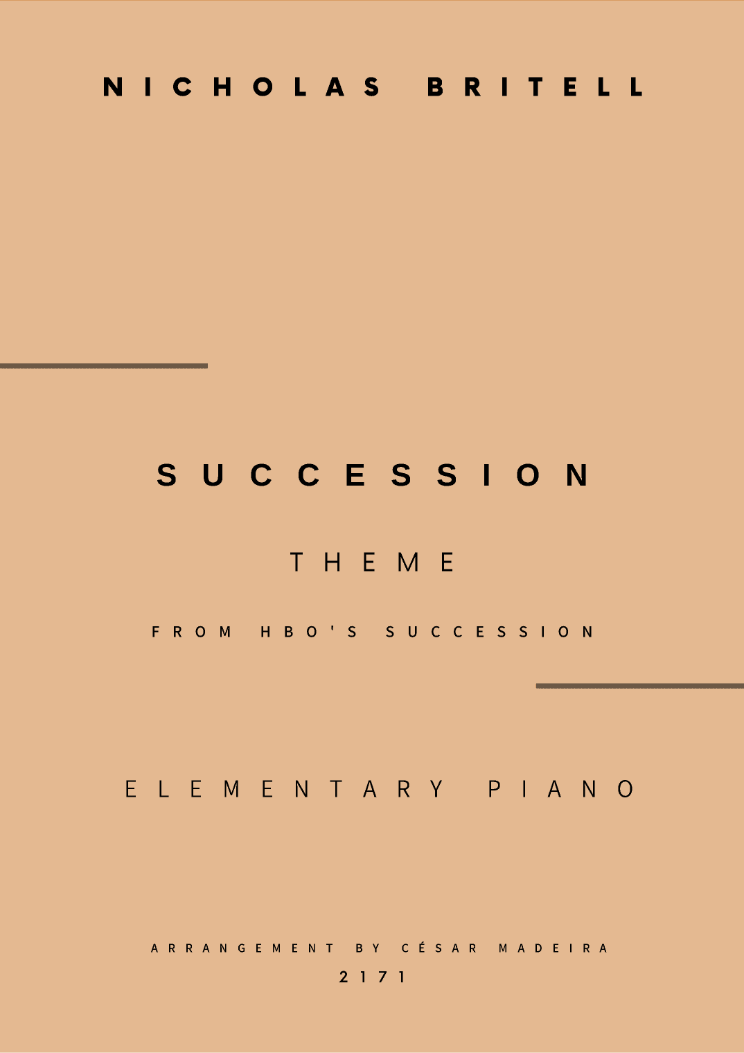 Succession Theme (arr. César Madeira)