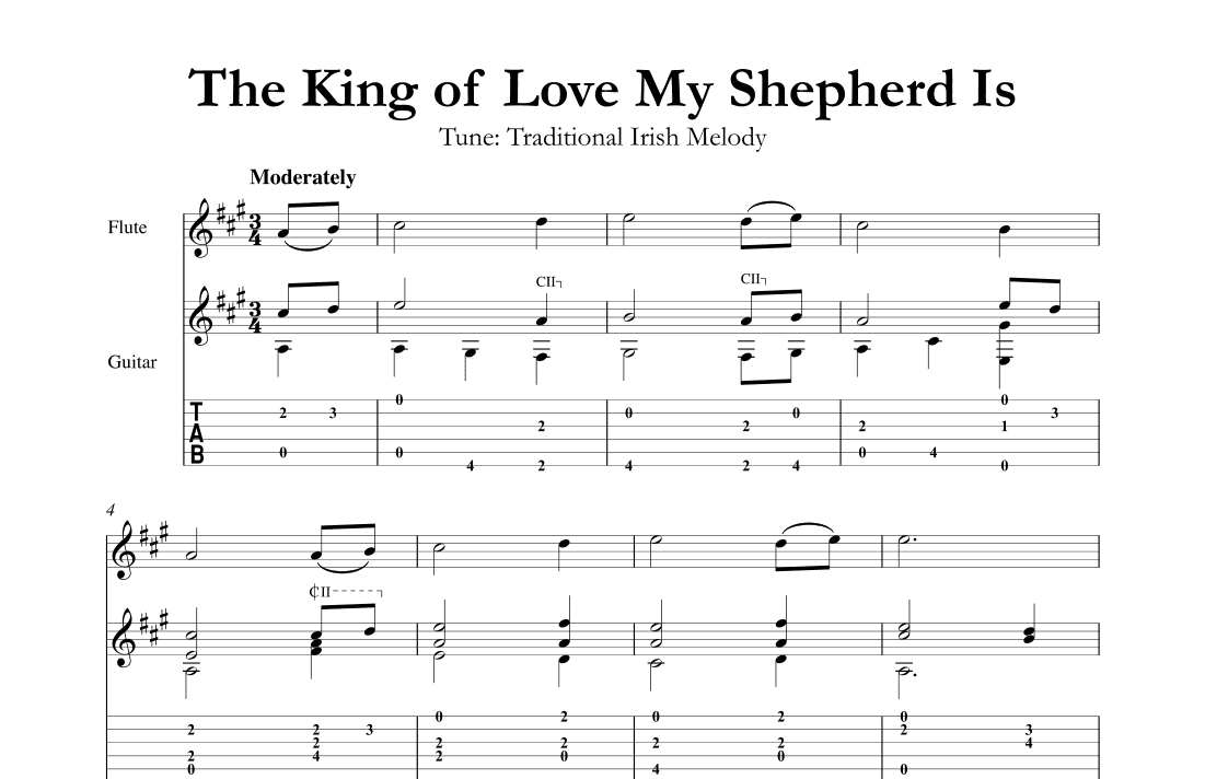 The King of Love My Shepherd Is (arr. Mark Phillips)