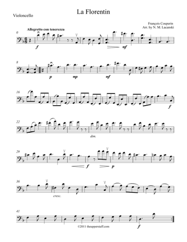 La Florentin (arr. Nick Lacanski)