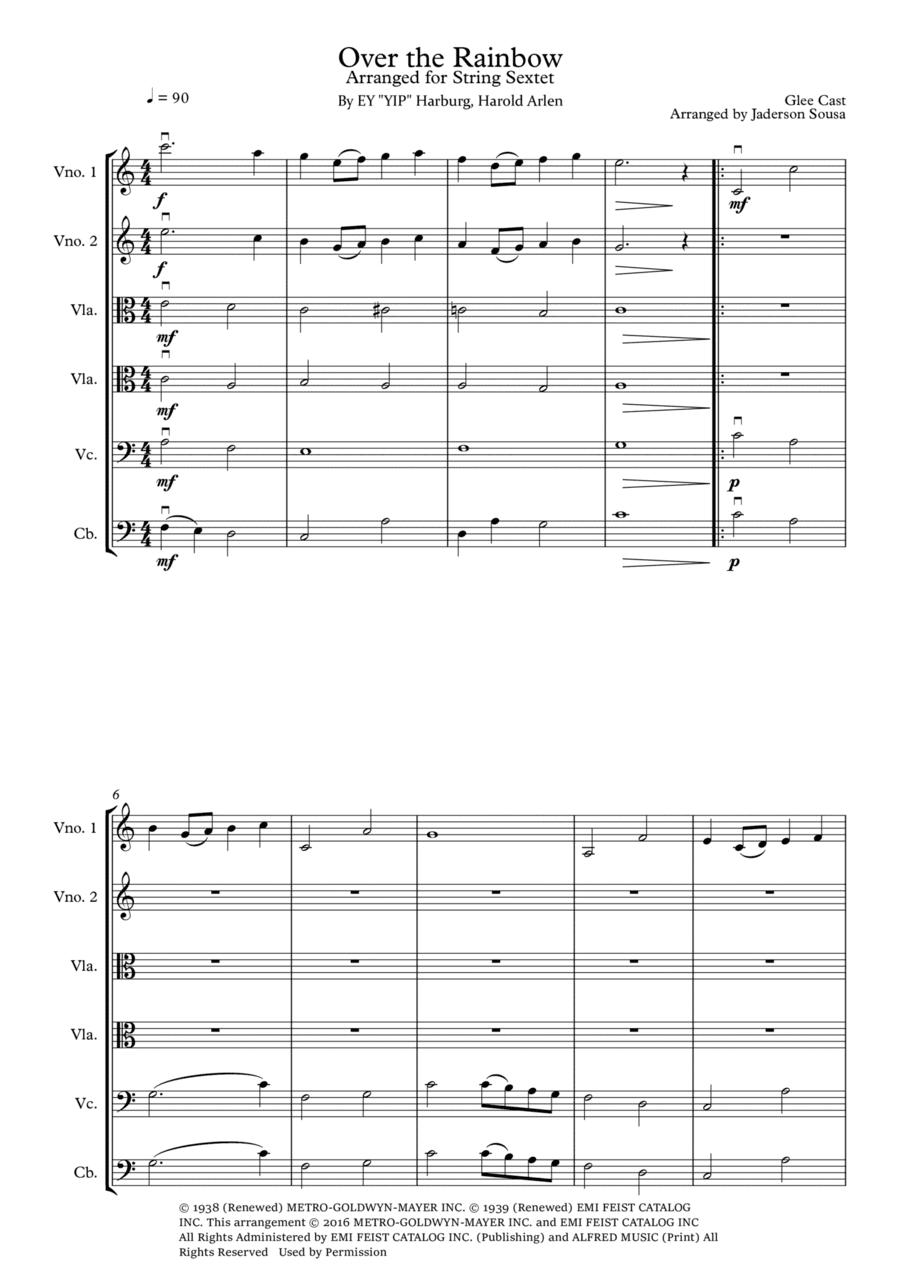 Over The Rainbow (arr. Jaderson Sousa)