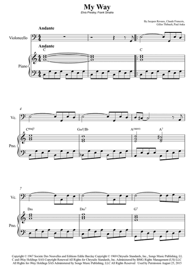 My Way (arr. Wesley S. SIlva)