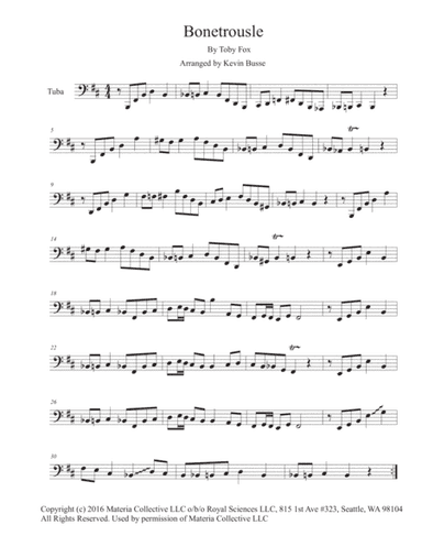 Bonetrousle (from Undertale) (arr. Kevin Busse)