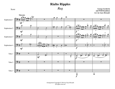 Rialto Ripples (arr. Gary Bricault)