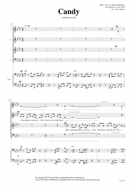 Candy (arr. Jetse Bremer)