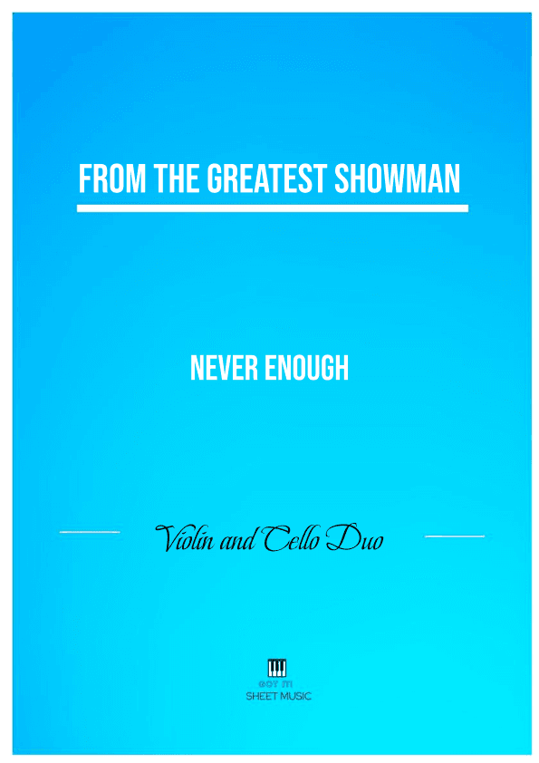 Never Enough (arr. ANDRE LAITANO)