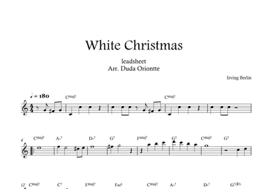 White Christmas (arr. Duda Oriontte)