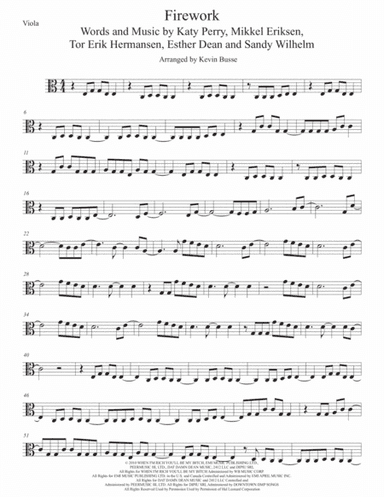 Firework (arr. Kevin Busse)