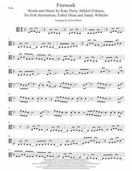 Firework (arr. Kevin Busse)