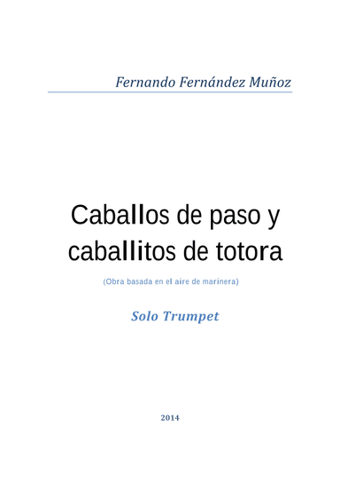 Caballos de paso y caballitos de totora