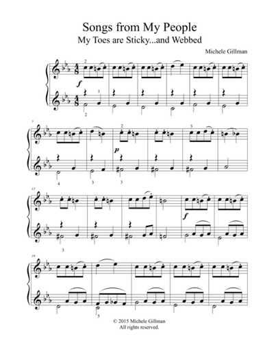 Songs from My People - My Toes are Sticky...and Webbed