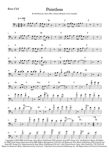 Pointless (arr. Fabio Eduardo de Oliveira)