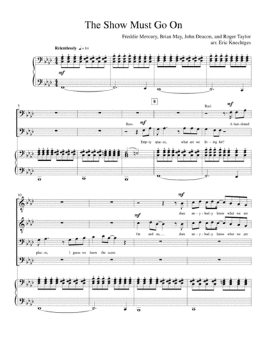 The Show Must Go On (arr. Eric Knechtges)