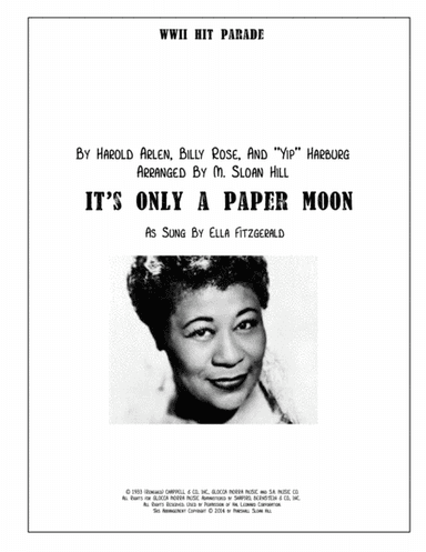 It's Only A Paper Moon (arr. M. Sloan Hill)