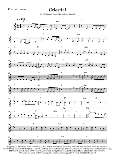 Celestial (arr. Fabio Eduardo de Oliveira)