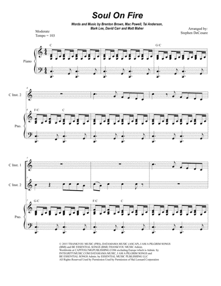 Soul On Fire (arr. Stephen DeCesare)
