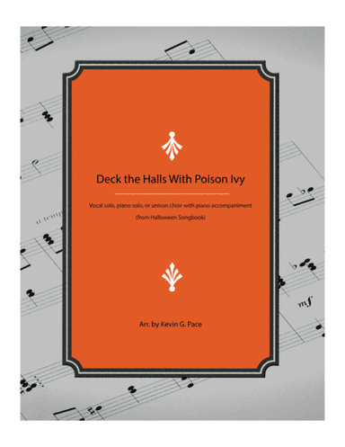Deck the Halls with Poison Ivy - Halloween song