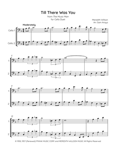 Till There Was You (arr. Sam Araya)