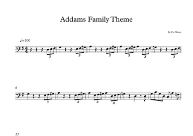 Addams Family Theme (arr. E.P)