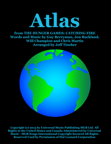 Atlas from THE HUNGER GAMES: CATCHING FIRE (arr. Jeff Tincher)