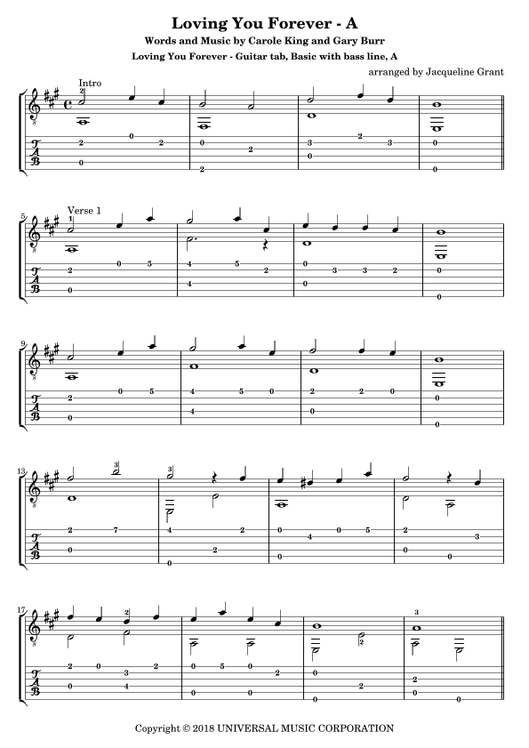 Loving You Forever (arr. Jacqueline Grant)