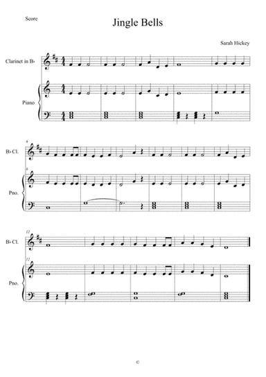 Jingle Bells (arr. Sarah Hickey)