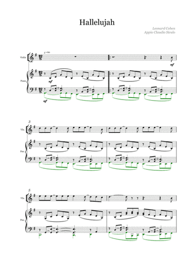 Hallelujah (arr. Appio Claudio Siculo)
