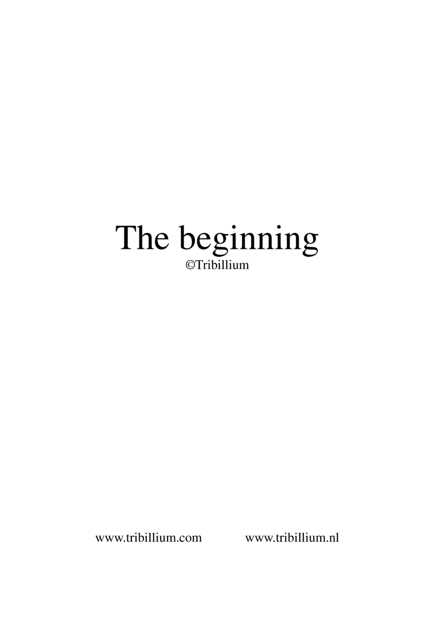 The Beginning