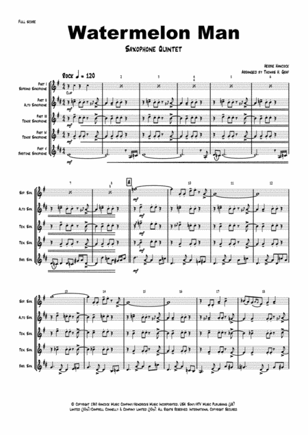 Watermelon Man (arr. Thomas H. Graf)