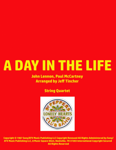 A Day In The Life (arr. Jeff Tincher)