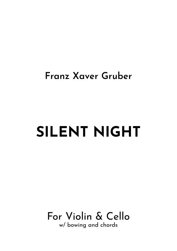 Silent Night (arr. Jireh J.)