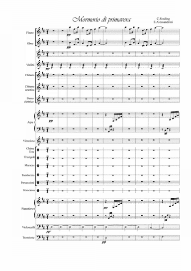 Rustle of Spring (arr. Ester Alessandrini)
