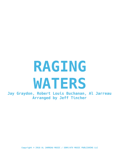 Raging Waters (arr. Jeff Tincher)