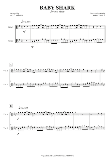 Baby Shark (arr. Art.o Artaud)