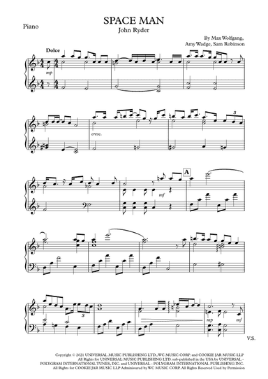 Space Man (arr. Merlin Sisko)