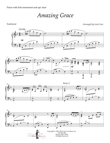 Amazing Grace (arr. Lorie Line)