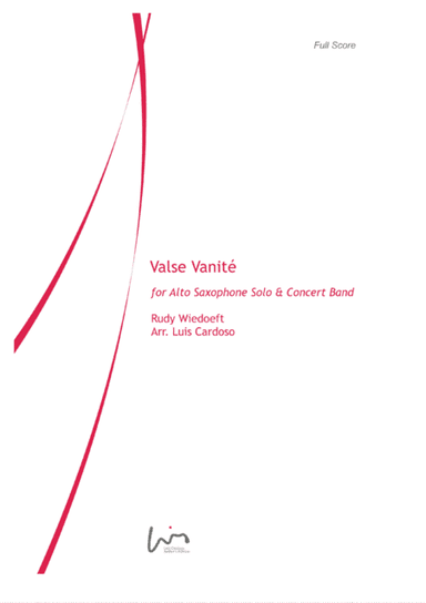Valse Vanité (transcription for Alto Saxoophone Solo & Concert Band) (arr. Luis Cardoso)