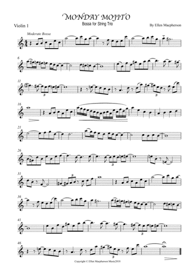 MONDAY MOJITO - String Trio