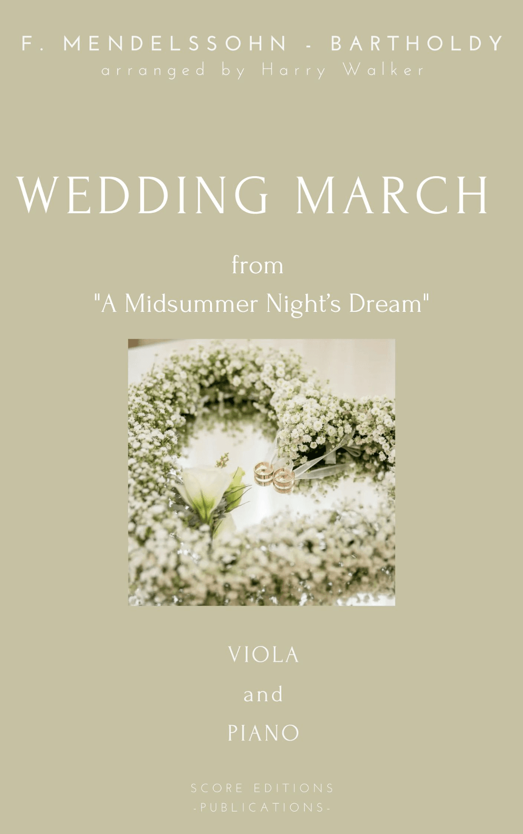 Wedding March (for Viola and Piano) (arr. Harry Walker)