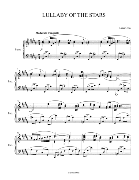 Lullaby of the Stars