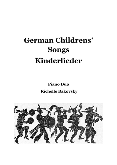 R. Bakovsky: German Childrens' Songs for Piano Duet (arr. Richelle Bakovsky)