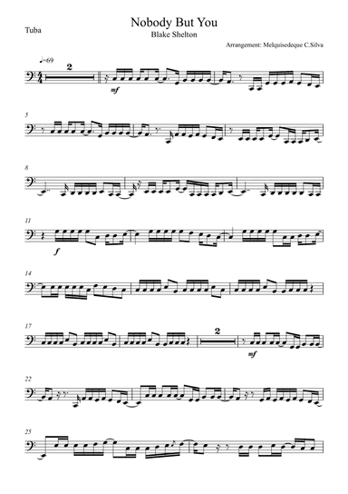 Nobody But Me (arr. Melquisedeque C.Silva)