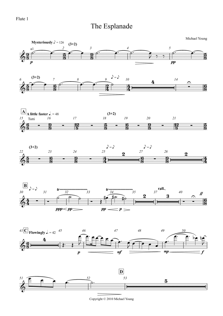 The Esplanade (Concert Band) - Parts