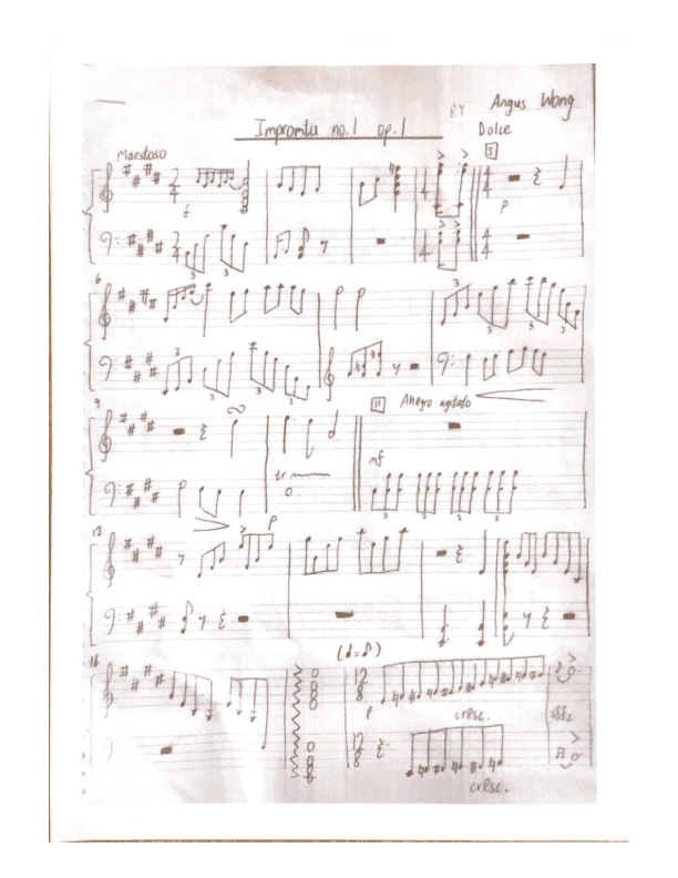 Impromptu no.1 op.1