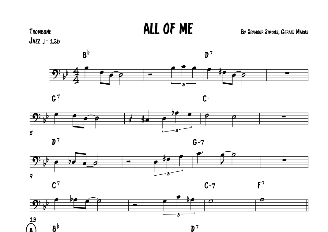 All Of Me (arr. Leo Silva)