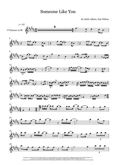 Someone Like You (arr. Rebeca Goncalves)
