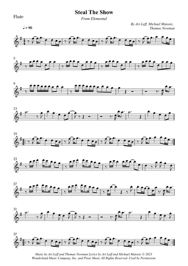 Steal The Show (arr. Wesley S. SIlva)