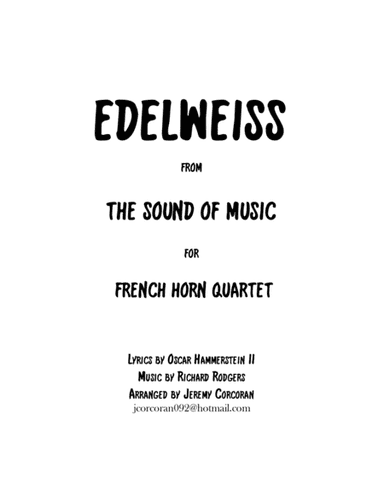 Edelweiss (arr. Jeremy Corcoran)