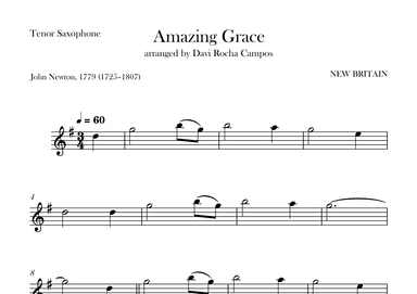 Amazing Grace (arr. Davi Rocha Campos)